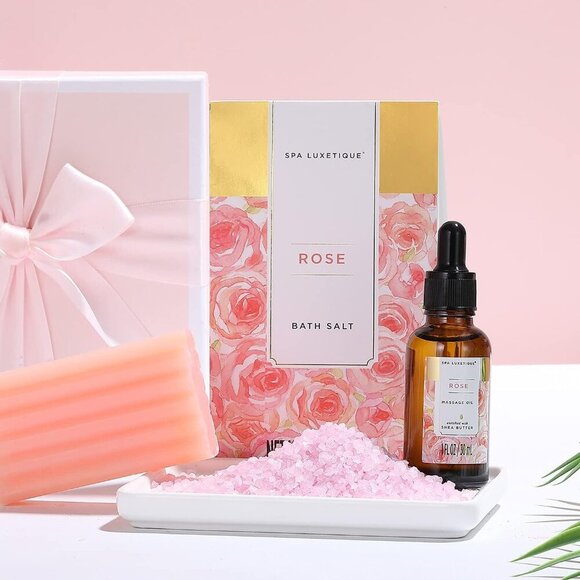 The Fabulous Pink Rose Spa Retreat Gift Box - Picture 4 of 16